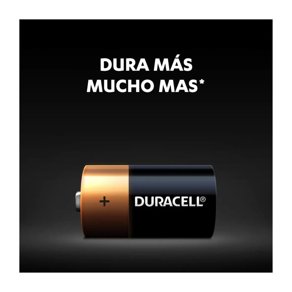 Pila Alcalina Duracell Blíster D 2 Unidades