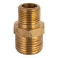 Niple bronce he he 3/8 x 1/2