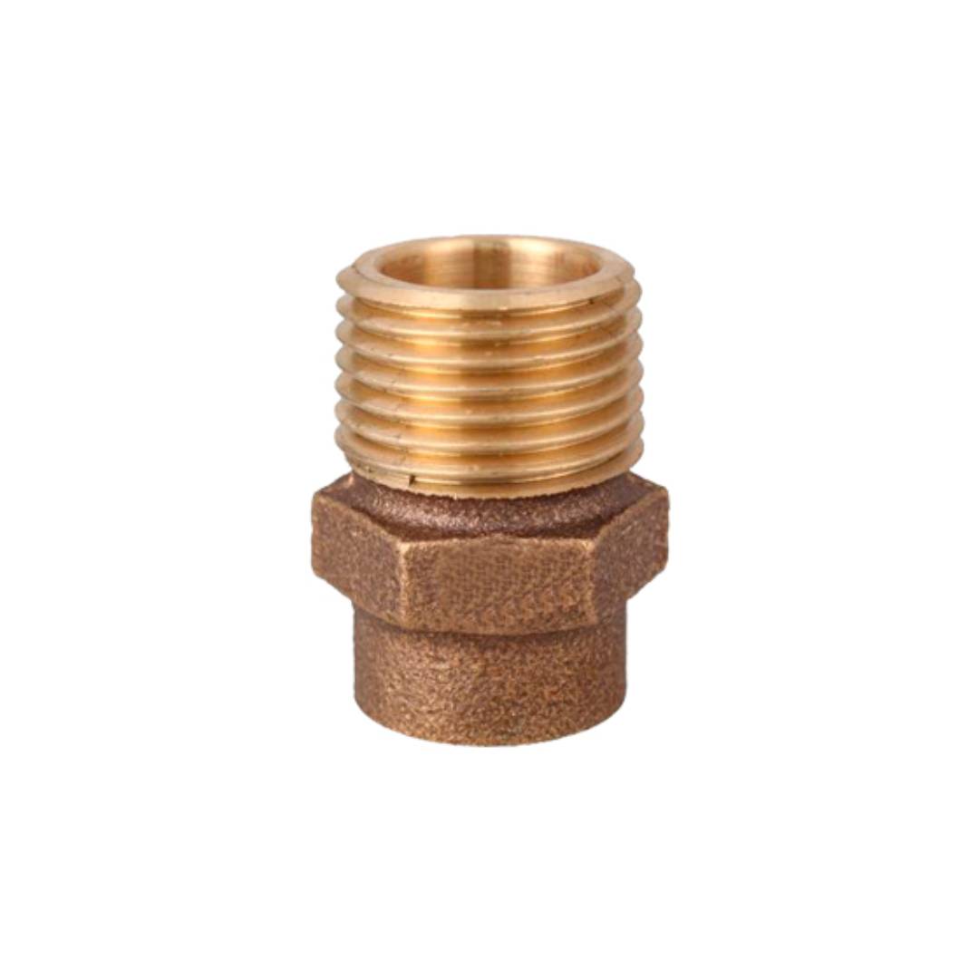 Terminal so-he 1/2 bronce