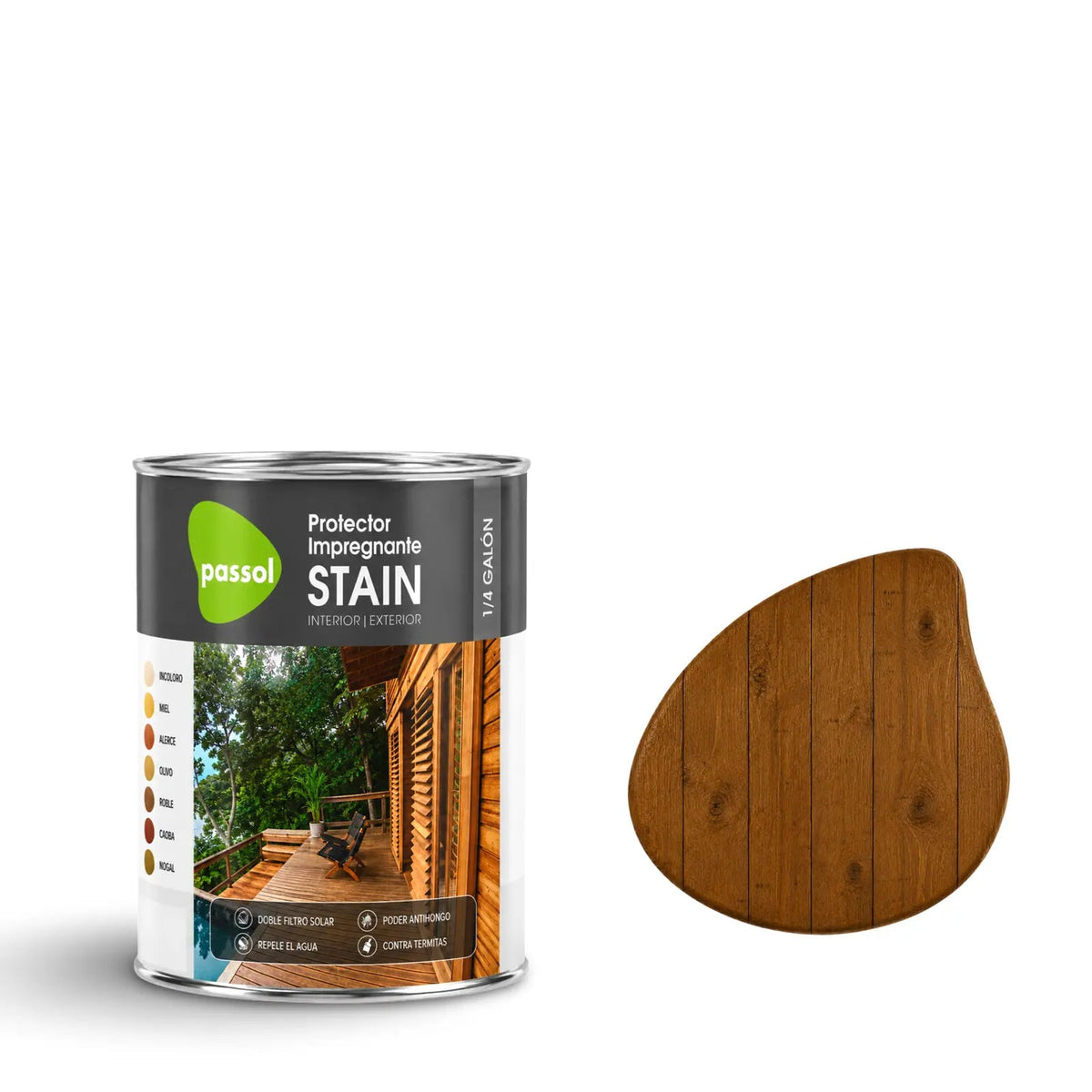 Stain roble protector impregnante 1/4 gl