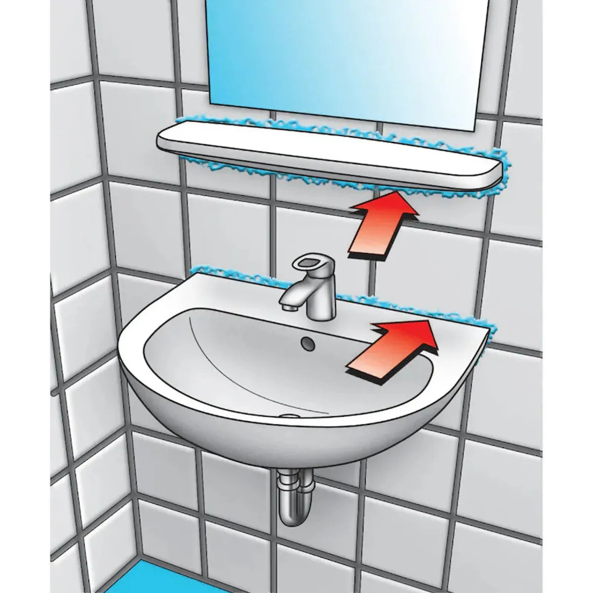 Silicona acetica blanca w-max 280ml (WURTH)