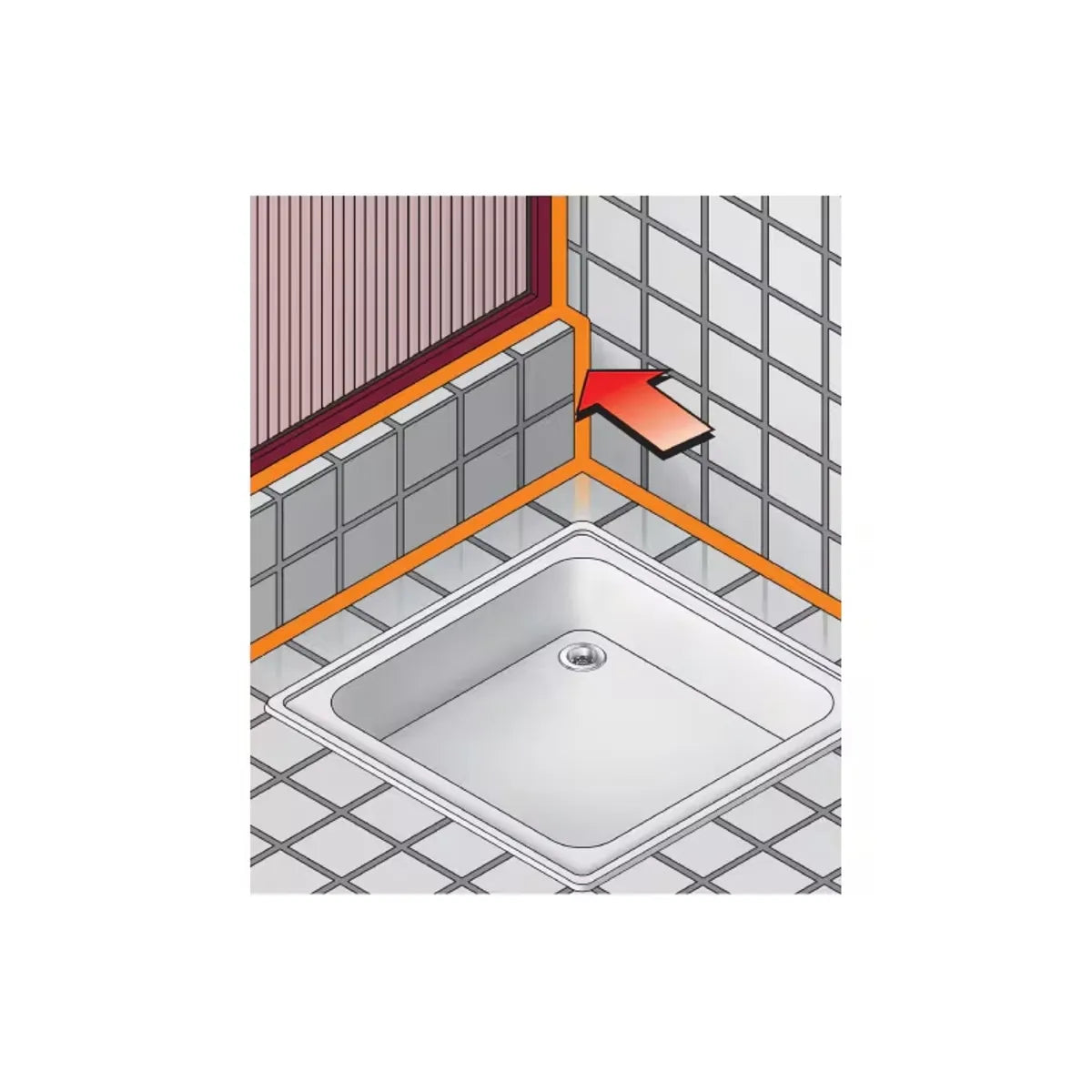 Silicona acetica blanca w-max 280ml (WURTH)