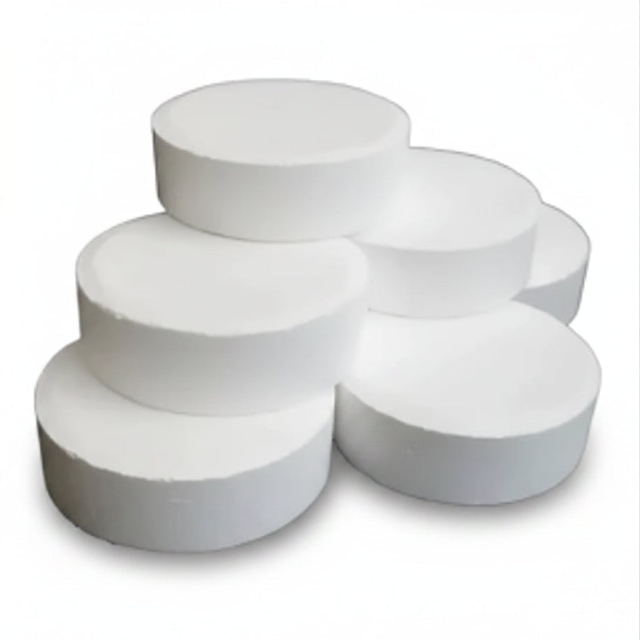 Cloro en tabletas pote 1kg clase 501 química universal