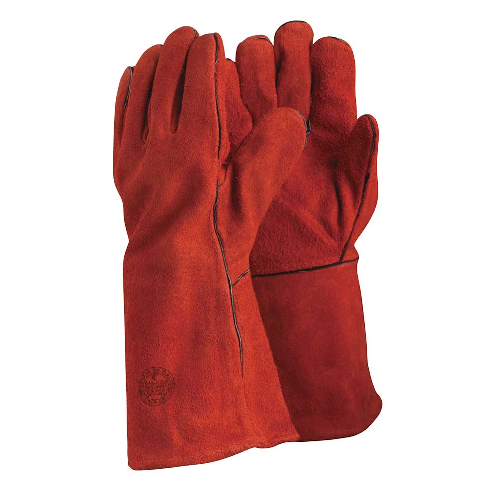 Guante soldador rojo (Delta)