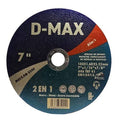 Disco de corte acero e inox 7x 1.6mm d-max