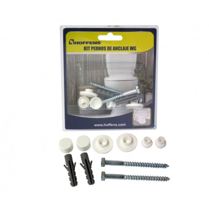 Kit pernos de anclaje wc-piso bolsa hoffens