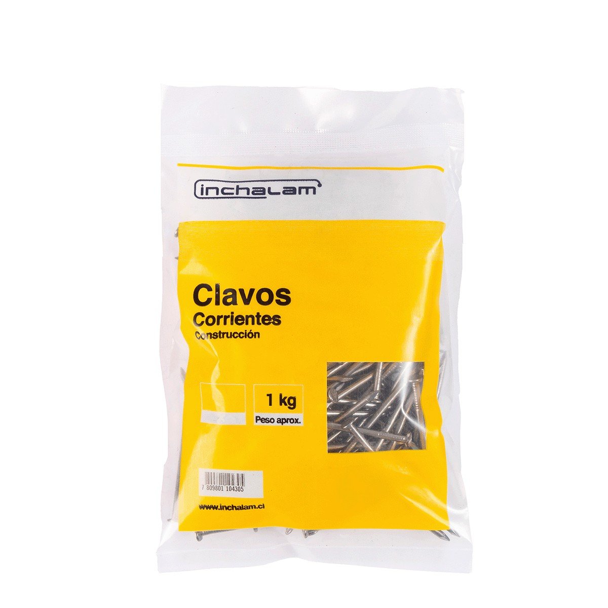 Clavo corriente 4"