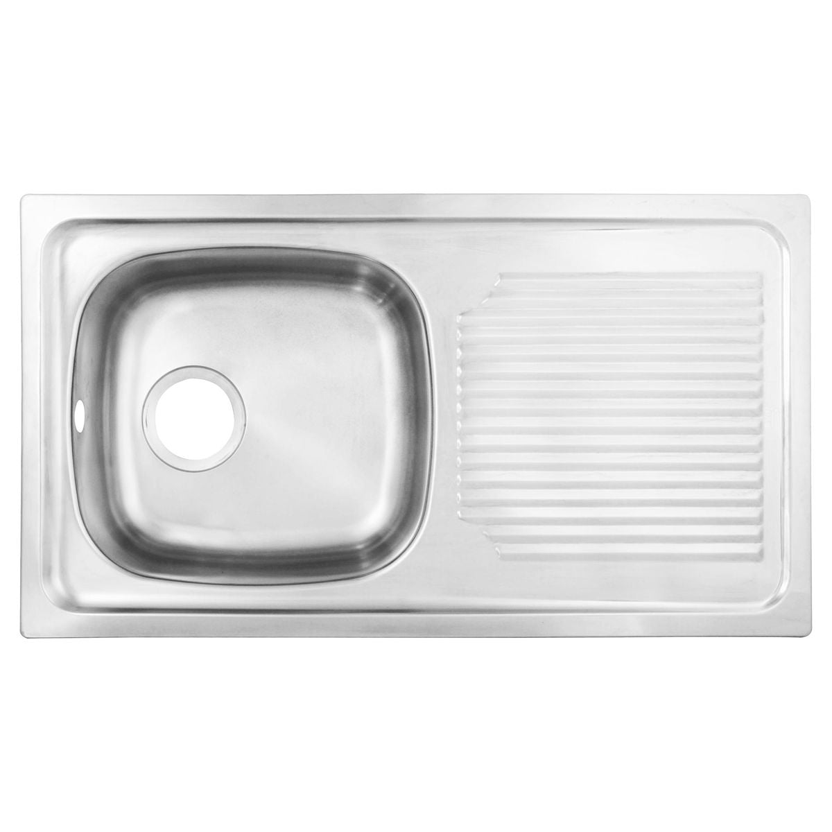Lavaplatos Empotrado teka 1 Cubeta 80x16x44 cm Acero inoxidable