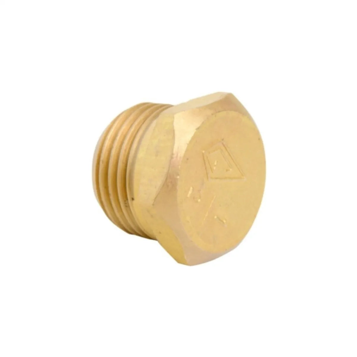 Tapa gorro he x 1/2" bronce