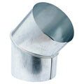 Codo Galvanizado 6" 45°
